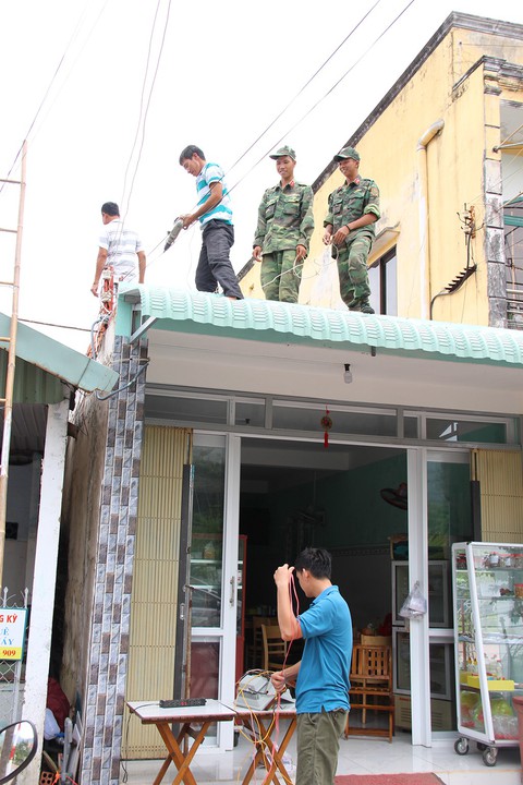 Côn Đảo: Hụ còi đưa dân tới nơi trú ẩn - Ảnh 1. Côn Đảo: Hụ còi đưa dân tới nơi trú ẩn - Ảnh 1.