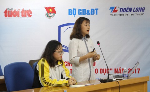 Vòng chung khảo Tri thức trẻ vì giáo dục mở cửa với báo chí - Ảnh 1. Vòng chung khảo Tri thức trẻ vì giáo dục mở cửa với báo chí - Ảnh 1.