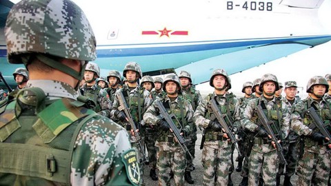 Trung Quốc điều cả sư đoàn áp sát biên giới Ấn Độ - Ảnh 1. Trung Quốc điều cả sư đoàn áp sát biên giới Ấn Độ - Ảnh 1.