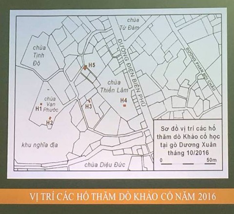 Tìm kiếm lăng mộ vua Quang Trung: Mở rộng khai quật - Ảnh 2. Tìm kiếm lăng mộ vua Quang Trung: Mở rộng khai quật - Ảnh 2.