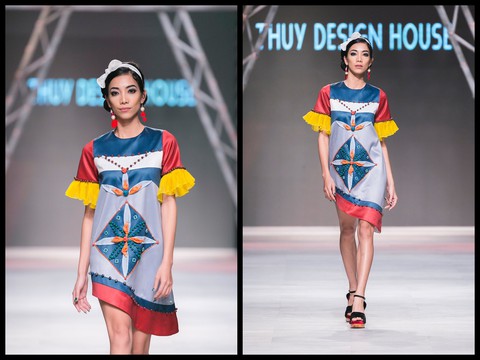 Ngô Thanh Vân đưa thời trang Cô Ba Sài Gòn lên sàn catwalk - Ảnh 5. Ngô Thanh Vân đưa thời trang Cô Ba Sài Gòn lên sàn catwalk - Ảnh 5.