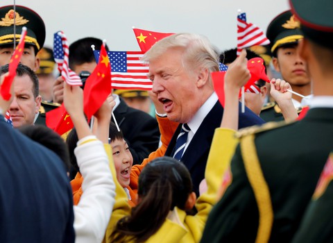 Trung Quốc đón ông Trump theo cách chưa từng có - Ảnh 4. Trung Quốc đón ông Trump theo cách chưa từng có - Ảnh 4.