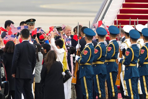 Trung Quốc đón ông Trump theo cách chưa từng có - Ảnh 5. Trung Quốc đón ông Trump theo cách chưa từng có - Ảnh 5.