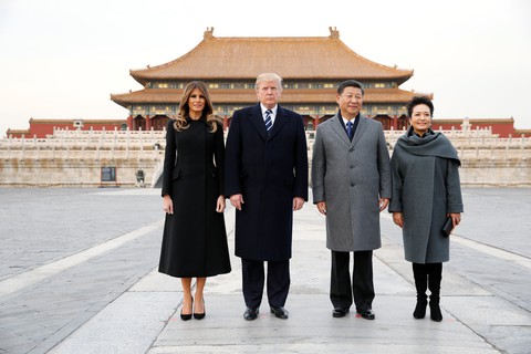 Trung Quốc đón ông Trump theo cách chưa từng có - Ảnh 1. Trung Quốc đón ông Trump theo cách chưa từng có - Ảnh 1.