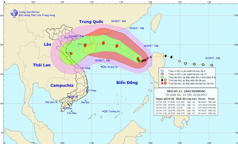 Bão số 11 gây mưa lớn diện rộng, không thể chủ quan - Ảnh 2. Bão số 11 gây mưa lớn diện rộng, không thể chủ quan - Ảnh 2.
