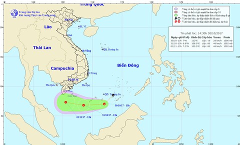 Vùng áp thấp có thể mạnh lên thành áp thấp nhiệt đới - Ảnh 1. Vùng áp thấp có thể mạnh lên thành áp thấp nhiệt đới - Ảnh 1.