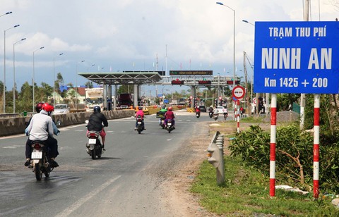 Trạm BOT Ninh An giảm phí nhiều loại xe từ 0h ngày 1-12 - Ảnh 1. Trạm BOT Ninh An giảm phí nhiều loại xe từ 0h ngày 1-12 - Ảnh 1.