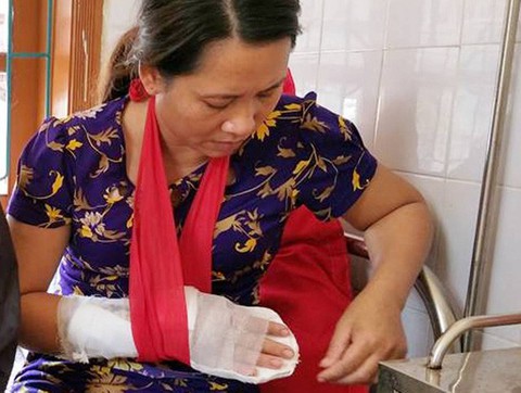 Bắt khẩn cấp người chém phó trưởng trạm y tế ở Hà Tĩnh - Ảnh 1. Bắt khẩn cấp người chém phó trưởng trạm y tế ở Hà Tĩnh - Ảnh 1.