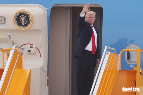 Tổng thống Trump ra Hà Nội thăm cấp nhà nước - Ảnh 1. Tổng thống Trump ra Hà Nội thăm cấp nhà nước - Ảnh 1.