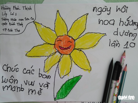 Hoa hướng dương chung sức giúp bệnh nhi ung thư - Ảnh 7.