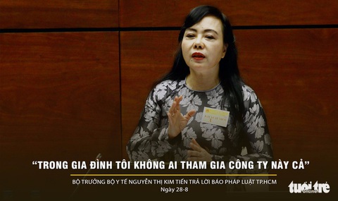 Em chồng bộ trưởng có phải là người thân lãnh đạo? - Ảnh 1. Em chồng bộ trưởng có phải là người thân lãnh đạo? - Ảnh 1.