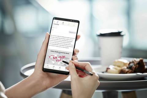 Cây bút thần kỳ S Pen trên Galaxy Note8 - Ảnh 2. Cây bút thần kỳ S Pen trên Galaxy Note8 - Ảnh 2.