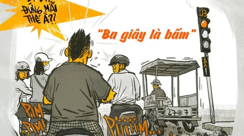 Nghe tiếng còi xe, biết ngay người Việt - Ảnh 1. Nghe tiếng còi xe, biết ngay người Việt - Ảnh 1.