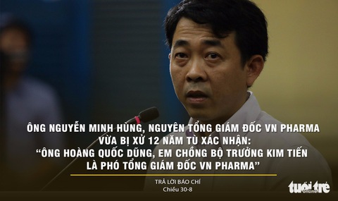 Bộ trưởng Y tế giải thích việc em chồng làm lãnh đạo VN Pharma - Ảnh 5. Bộ trưởng Y tế giải thích việc em chồng làm lãnh đạo VN Pharma - Ảnh 5.