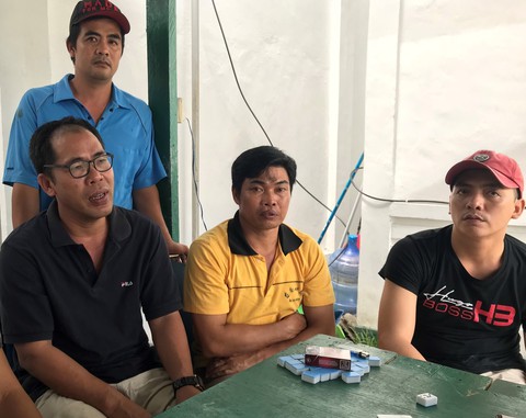 Nhóm thuyền trưởng Việt tuyệt thực phản đối bản án của Indonesia - Ảnh 1. Nhóm thuyền trưởng Việt tuyệt thực phản đối bản án của Indonesia - Ảnh 1.