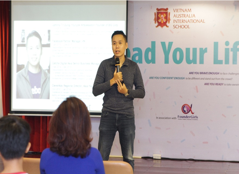 VAS tạo cầu nối giữa học sinh và doanh nhân tiêu biểu - Ảnh 5. VAS tạo cầu nối giữa học sinh và doanh nhân tiêu biểu - Ảnh 5.