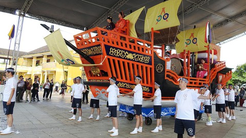 Người Nhật tặng Châu ấn thuyền cho Hội An - Ảnh 7. Người Nhật tặng Châu ấn thuyền cho Hội An - Ảnh 7.