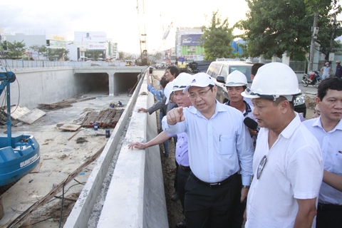 Đà Nẵng chấn chỉnh dự án hầm chui để xong trước sự kiện APEC - Ảnh 2. Đà Nẵng chấn chỉnh dự án hầm chui để xong trước sự kiện APEC - Ảnh 2.
