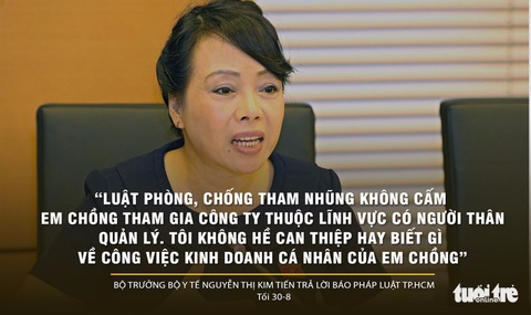 Bộ trưởng Y tế giải thích việc em chồng làm lãnh đạo VN Pharma - Ảnh 8. Bộ trưởng Y tế giải thích việc em chồng làm lãnh đạo VN Pharma - Ảnh 8.