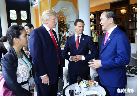 Các nhà lãnh đạo kinh tế bắt đầu phiên họp quan trọng nhất APEC - Ảnh 6.