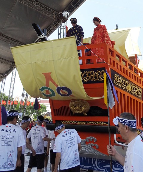 Người Nhật tặng Châu ấn thuyền cho Hội An - Ảnh 9. Người Nhật tặng Châu ấn thuyền cho Hội An - Ảnh 9.