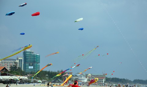 Biển Vũng Tàu đẹp mắt với những cánh diều nguồn cội - Ảnh 2. Biển Vũng Tàu đẹp mắt với những cánh diều nguồn cội - Ảnh 2.