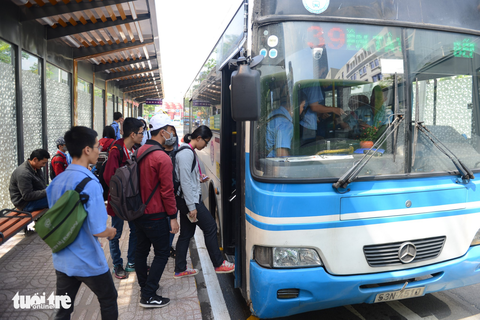 TP.HCM khánh thành trạm xe buýt Hàm Nghi hiện đại - Ảnh 9. TP.HCM khánh thành trạm xe buýt Hàm Nghi hiện đại - Ảnh 9.