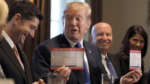 Nước Mỹ đi về đâu với cuộc cách mạng giảm thuế của ông Trump? - Ảnh 1. Nước Mỹ đi về đâu với cuộc cách mạng giảm thuế của ông Trump? - Ảnh 1.