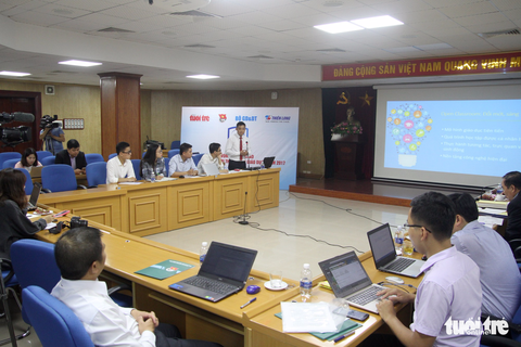 Vòng chung khảo Tri thức trẻ vì giáo dục mở cửa với báo chí - Ảnh 3. Vòng chung khảo Tri thức trẻ vì giáo dục mở cửa với báo chí - Ảnh 3.