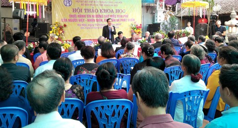 Còn nhiều biến tướng trong thực hành các nghi lễ thờ Mẫu - Ảnh 3. Còn nhiều biến tướng trong thực hành các nghi lễ thờ Mẫu - Ảnh 3.