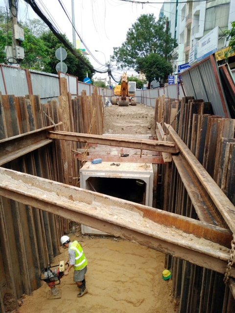 TP.HCM đẩy nhanh các dự án xóa ngập nước - Ảnh 6. TP.HCM đẩy nhanh các dự án xóa ngập nước - Ảnh 6.