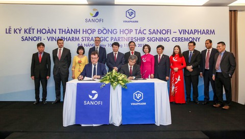 Sanofi hợp tác cùng Vinapharm sản xuất thuốc tiêu chuẩn cao - Ảnh 1. Sanofi hợp tác cùng Vinapharm sản xuất thuốc tiêu chuẩn cao - Ảnh 1.