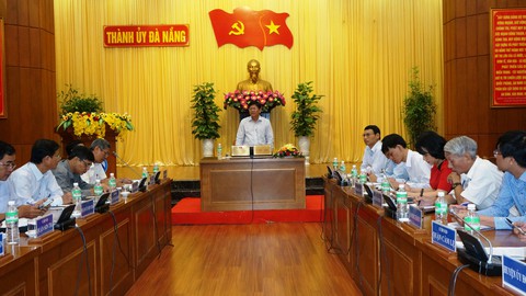 Sửa đổi, bổ sung qui chế làm việc của Thành ủy Đà Nẵng - Ảnh 1. Sửa đổi, bổ sung qui chế làm việc của Thành ủy Đà Nẵng - Ảnh 1.