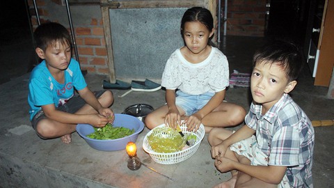 Ba chị em đùm bọc nhau ăn học - Ảnh 1. Ba chị em đùm bọc nhau ăn học - Ảnh 1.