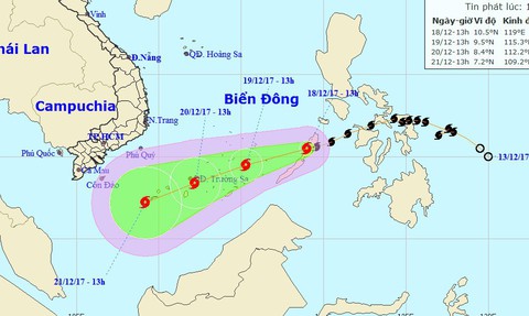 Bão đã vào biển Đông, có thể mạnh thêm - Ảnh 1. Bão đã vào biển Đông, có thể mạnh thêm - Ảnh 1.