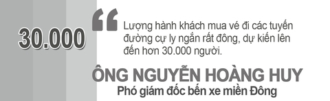 Bến xe, bến phà TP.HCM đông nghẹt khách ngày lễ - Ảnh 2. Bến xe, bến phà TP.HCM đông nghẹt khách ngày lễ - Ảnh 2.
