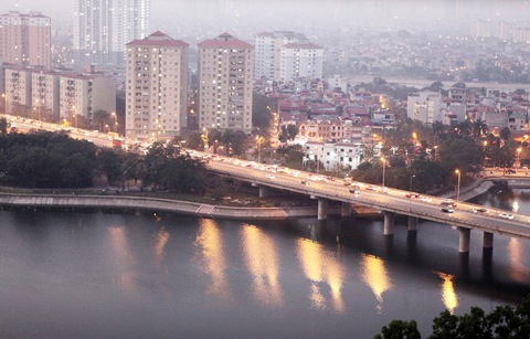 Hà Nội đề xuất xây thêm 2 cầu vượt hồ Linh Đàm - Ảnh 1. Hà Nội đề xuất xây thêm 2 cầu vượt hồ Linh Đàm - Ảnh 1.