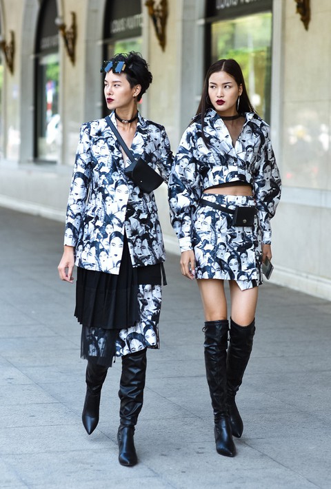 Thời trang đường phố độc lạ tại Vietnam International Fashion Week - Ảnh 12. Thời trang đường phố độc lạ tại Vietnam International Fashion Week - Ảnh 12.