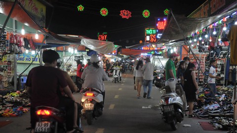 Di dời chợ đêm Mỹ Tho - Ảnh 1. Di dời chợ đêm Mỹ Tho - Ảnh 1.