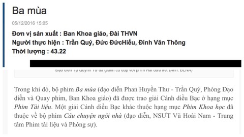 Ông trưởng giải tự chấm giải cho mình - chuyện chỉ có ở VN? - Ảnh 4. Ông trưởng giải tự chấm giải cho mình - chuyện chỉ có ở VN? - Ảnh 4.