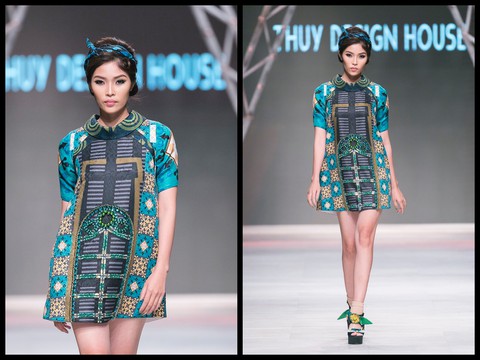 Ngô Thanh Vân đưa thời trang Cô Ba Sài Gòn lên sàn catwalk - Ảnh 4. Ngô Thanh Vân đưa thời trang Cô Ba Sài Gòn lên sàn catwalk - Ảnh 4.