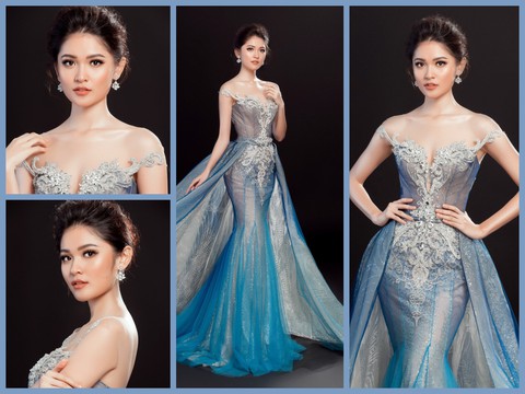 Thuỳ Dung khoe váy lộng lẫy, lọt top 3 bình chọn của Missosology - Ảnh 1. Thuỳ Dung khoe váy lộng lẫy, lọt top 3 bình chọn của Missosology - Ảnh 1.