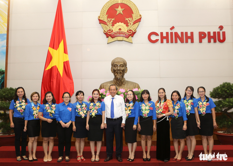 Cán bộ trẻ phải có tâm phục vụ dân - Ảnh 1. Cán bộ trẻ phải có tâm phục vụ dân - Ảnh 1.