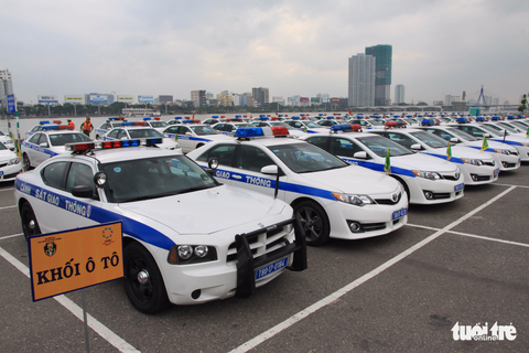 Gần 800 cảnh sát giao thông xuất quân bảo vệ APEC 2017 - Ảnh 6. Gần 800 cảnh sát giao thông xuất quân bảo vệ APEC 2017 - Ảnh 6.