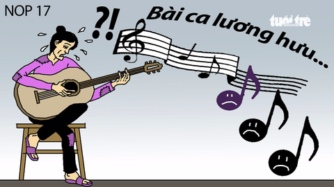 Buồn và ít buồn chứ lương hưu vui nỗi gì - Ảnh 1. Buồn và ít buồn chứ lương hưu vui nỗi gì - Ảnh 1.