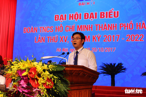 450 thanh niên dự Đại hội Đoàn TP Hà Nội - Ảnh 2. 450 thanh niên dự Đại hội Đoàn TP Hà Nội - Ảnh 2.