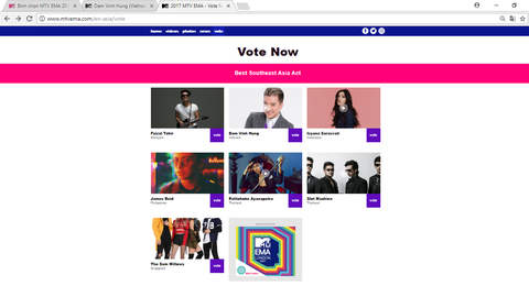 Đàm Vĩnh Hưng vào cuộc chiến giành ngôi vị tại MTV EMA 2017 - Ảnh 1. Đàm Vĩnh Hưng vào cuộc chiến giành ngôi vị tại MTV EMA 2017 - Ảnh 1.