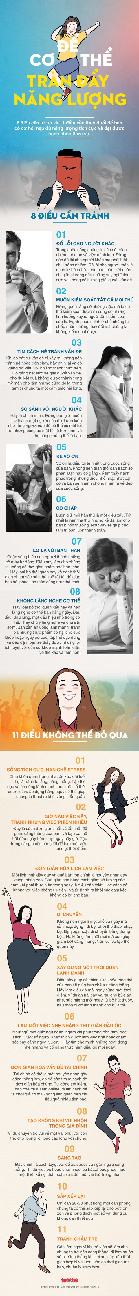 Để cơ thể tràn đầy năng lượng - Ảnh 1. Để cơ thể tràn đầy năng lượng - Ảnh 1.