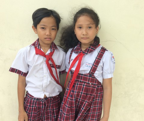 Khó khăn không ngăn khát khao đến trường - Ảnh 1. Khó khăn không ngăn khát khao đến trường - Ảnh 1.