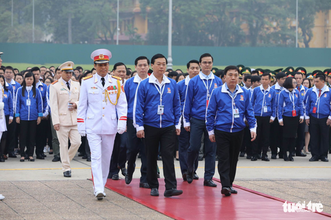 Đại hội Đoàn toàn quốc lần thứ XI họp phiên thứ nhất - Ảnh 2. Đại hội Đoàn toàn quốc lần thứ XI họp phiên thứ nhất - Ảnh 2.